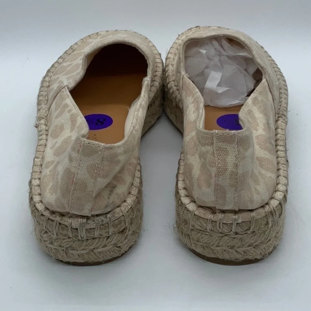 Splendid Laney espadrilles tan cheetah